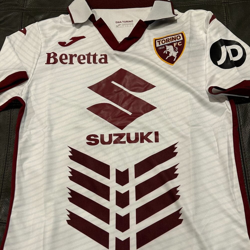 TORINO FC Men's JERSEY Sz M,L,XL,2XL Italy Serie A New w tags by Joma
